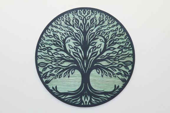 Tree of Life Mandala Wall Art Hand Made Inverness Highlands Scotland