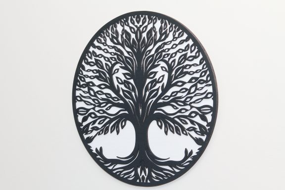 Tree of Life Mandala Wall Art Hand Made Inverness Highlands Scotland