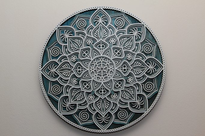 Hand Made Multi Layer 3D Mandala