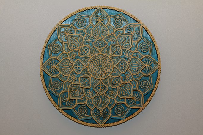 Hand Made Multi Layer 3D Mandala