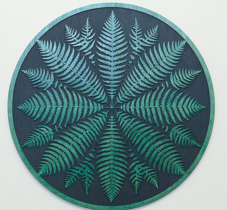 Fern Mandala Hand Made Inverness Highlands Scotland