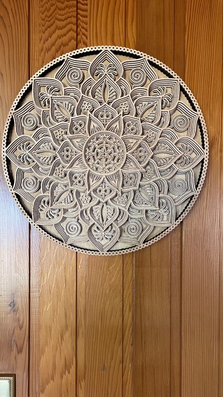 Hand Made Multi Layer 3D Mandala