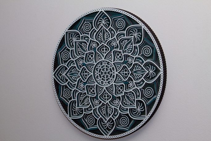 Hand Made Multi Layer 3D Mandala