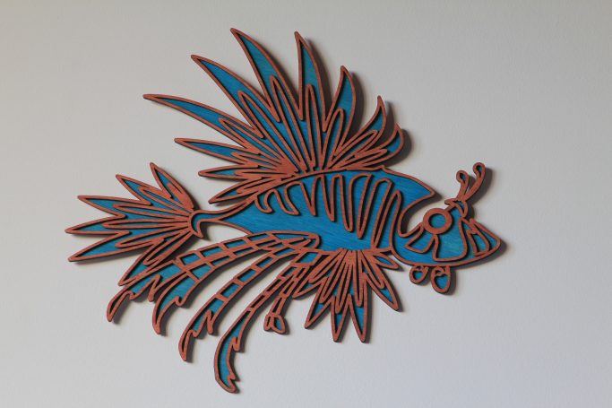 Lion Fish Wall Art