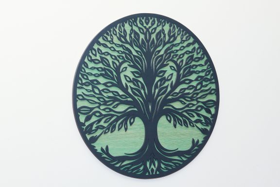 Tree of Life Mandala Wall Art Hand Made Inverness Highlands Scotland