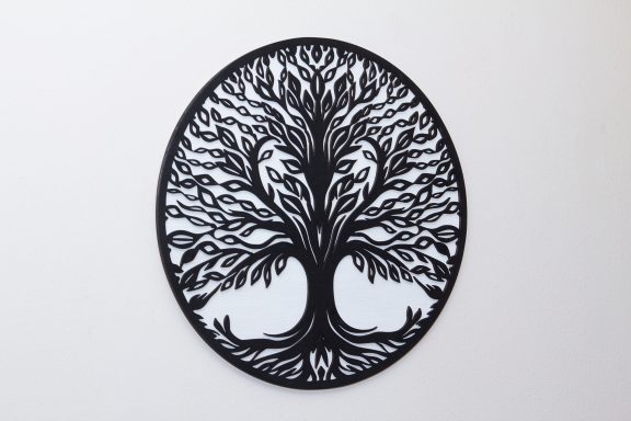 Tree of Life Mandala Wall Art Hand Made Inverness Highlands Scotland