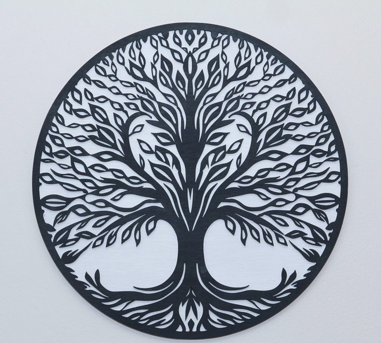 Tree of Life Mandala Wall Art